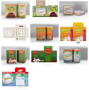 Schachteln für Kaufmannsladen - Vorschau